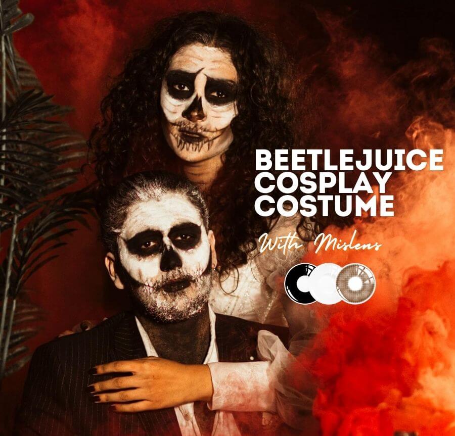 Beetlejuice Role Cosplay Costume Ideas With Mislens Contact Lenses-mislens Eye lenses blog