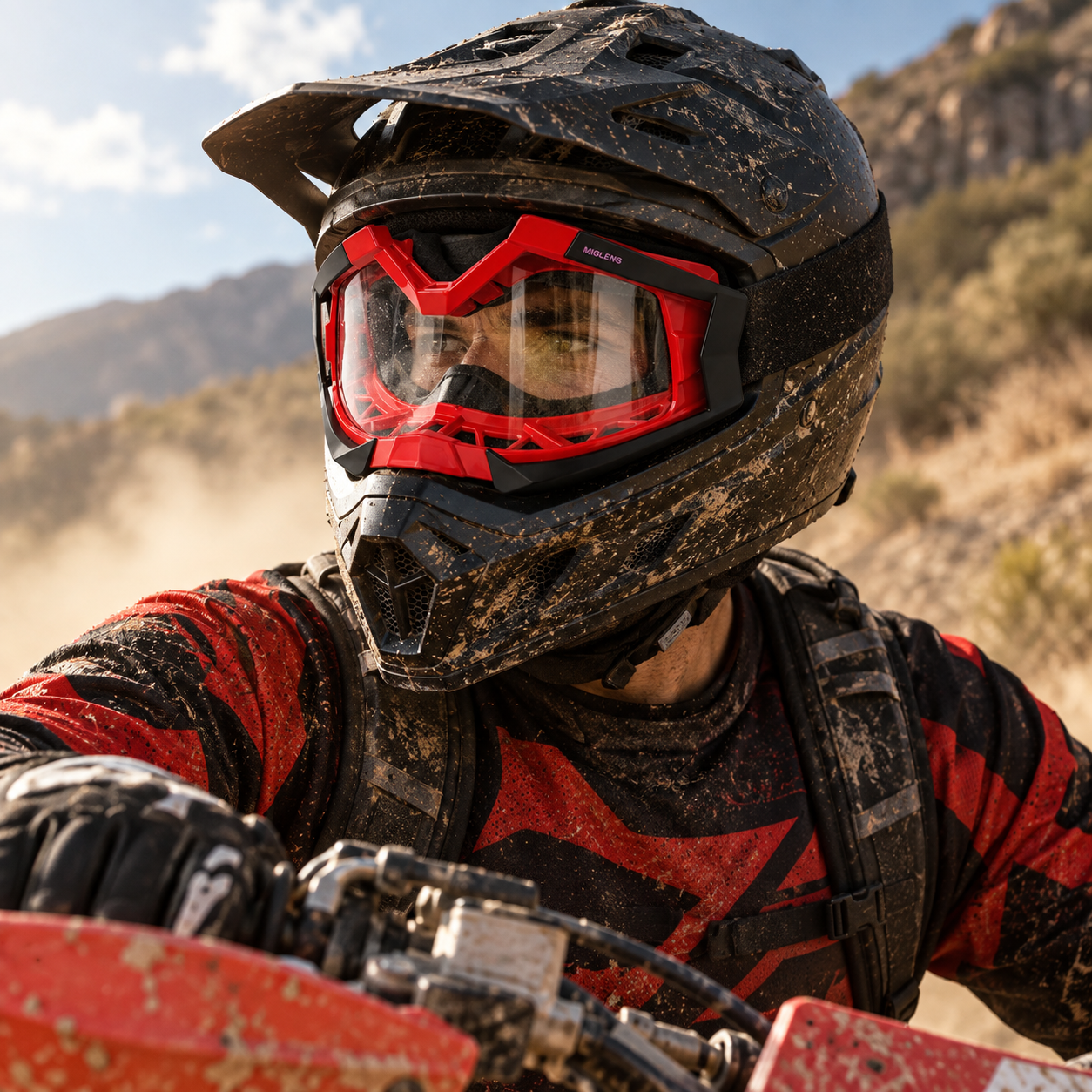 Mislens Redline Off-Road Riding Goggles