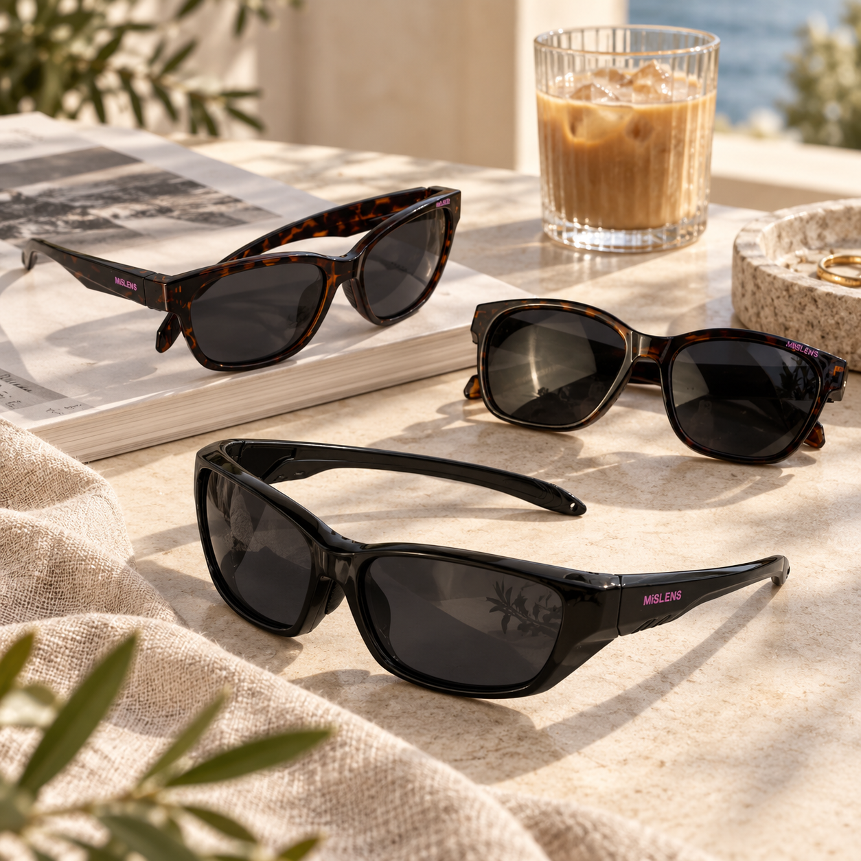 Mislens Tortoiseshell Cat-Eye Sunglasses – Chic Retro Shades for Women