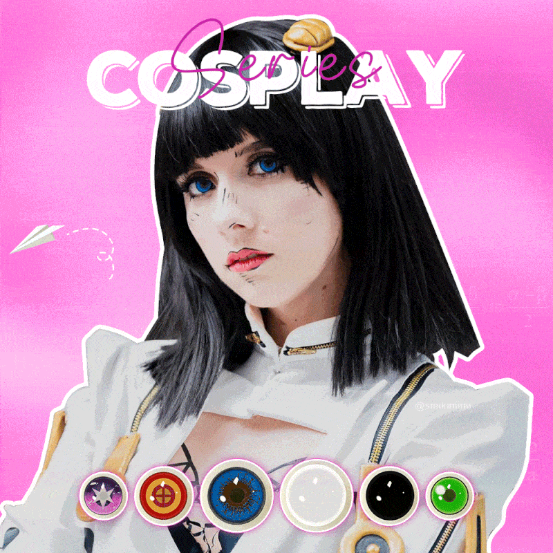 Cosplay-mislens colour contact lenses non prescription for astigmatism
