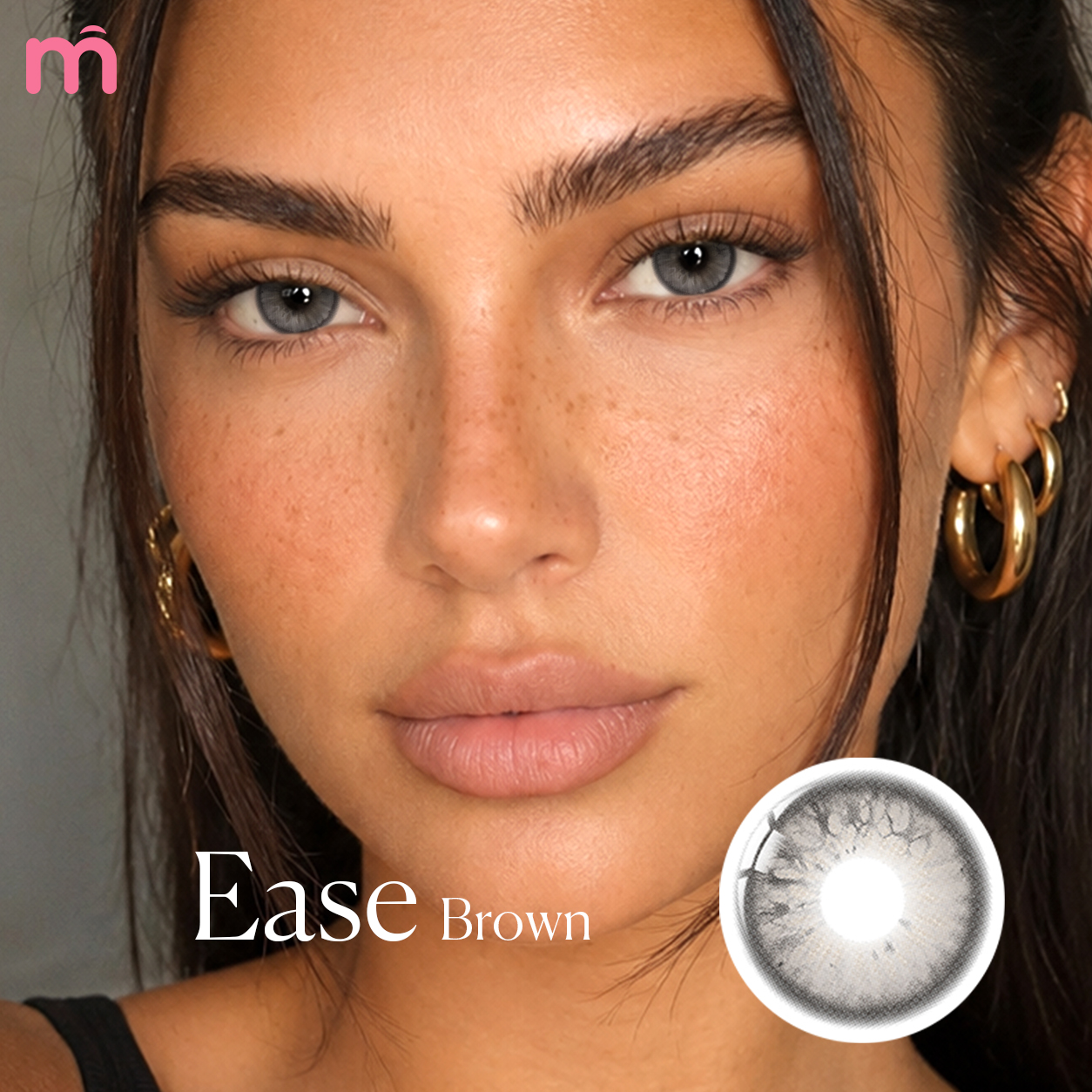 【New】Mislens Ease Grey 1-Day Lenses (10 Lenses / Box)