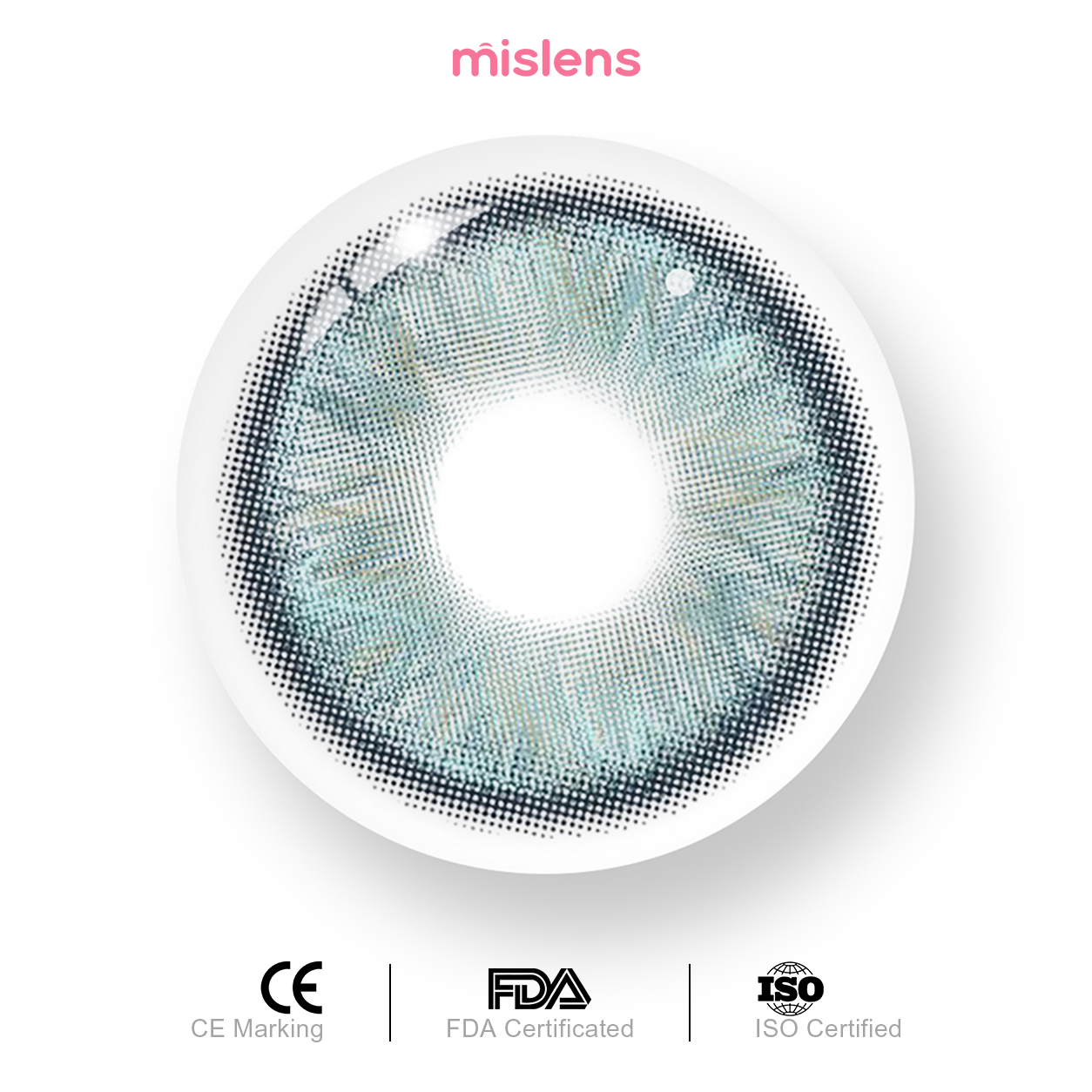 【New】Mislens Saga Blue 1-Day Lenses (10 Lenses / Box)