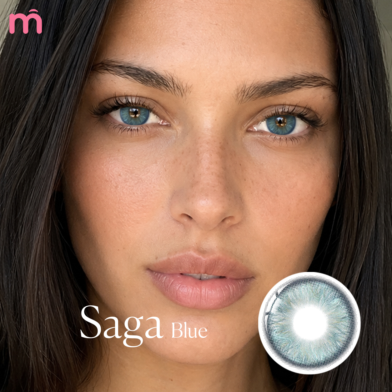 【New】Mislens Saga Blue 1-Day Lenses (10 Lenses / Box)