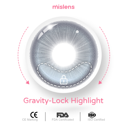 【New】Mislens Sigh Blue 1-Day Lenses (10 Lenses / Box)