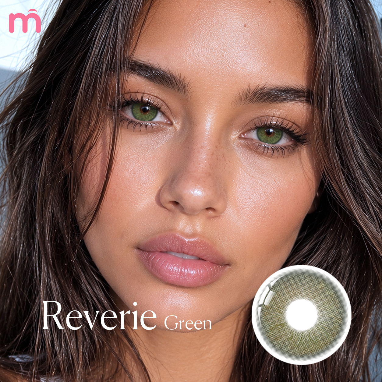 【New】Mislens Reverie Green 1-Day Lenses (10 Lenses / Box)