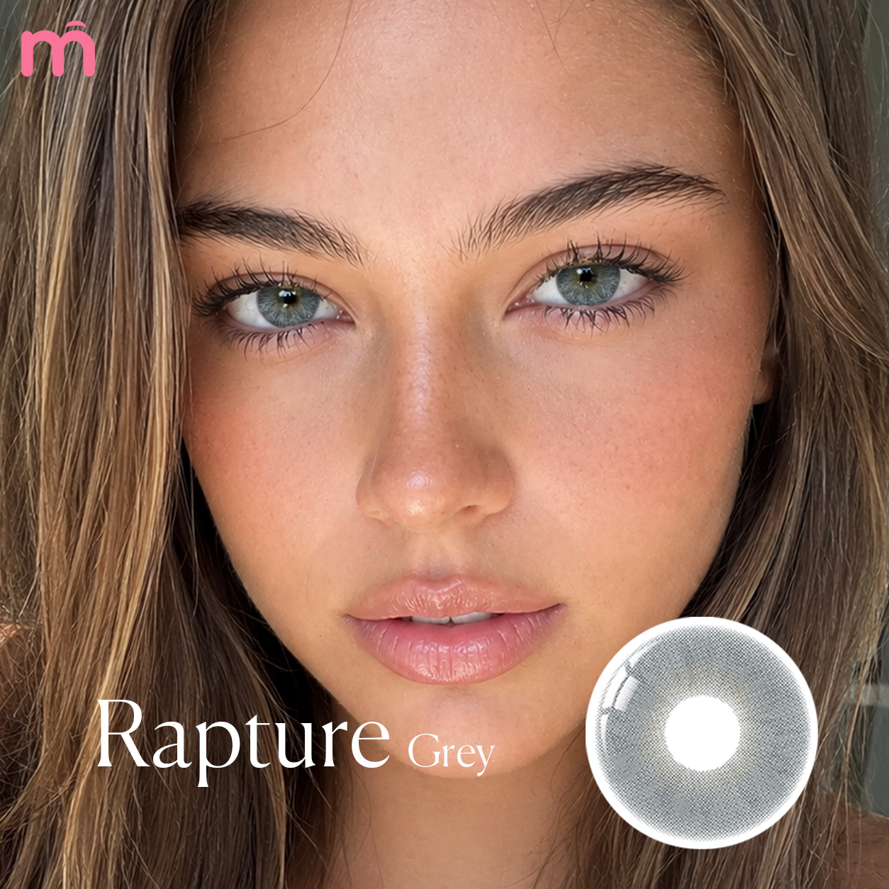 【New】Mislens Rapture Grey 1-Day Lenses (10 Lenses / Box)