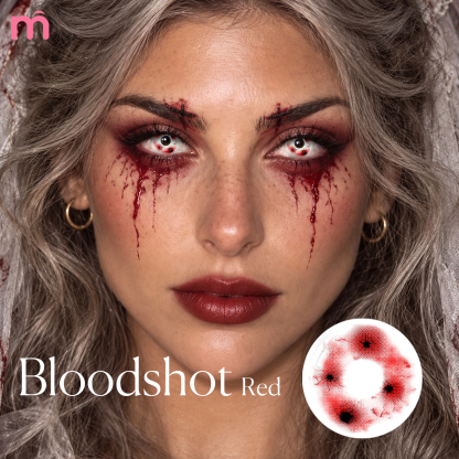 【New】Mislens Bloodshot Red Cosplay