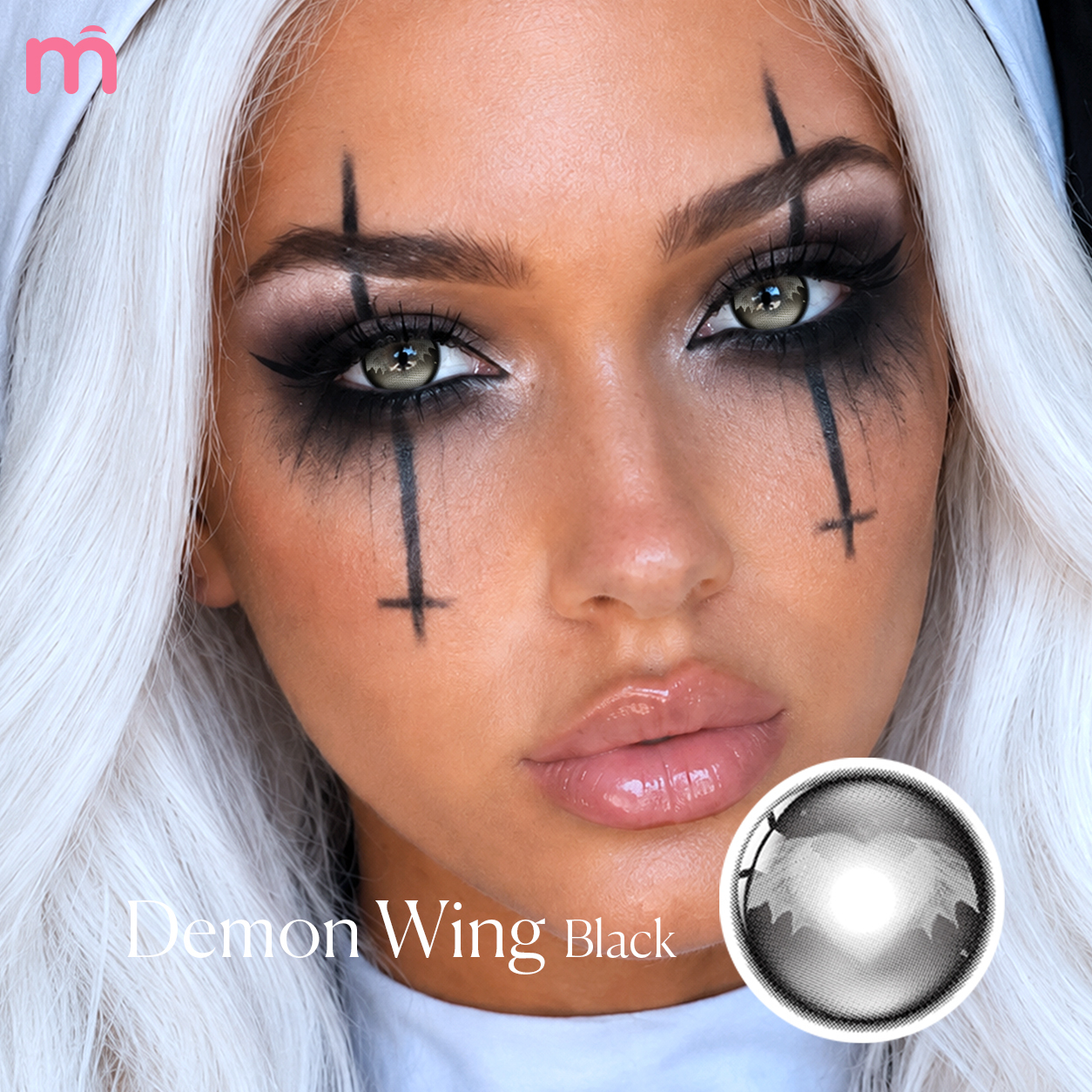 【New】Mislens Demon Wing Black