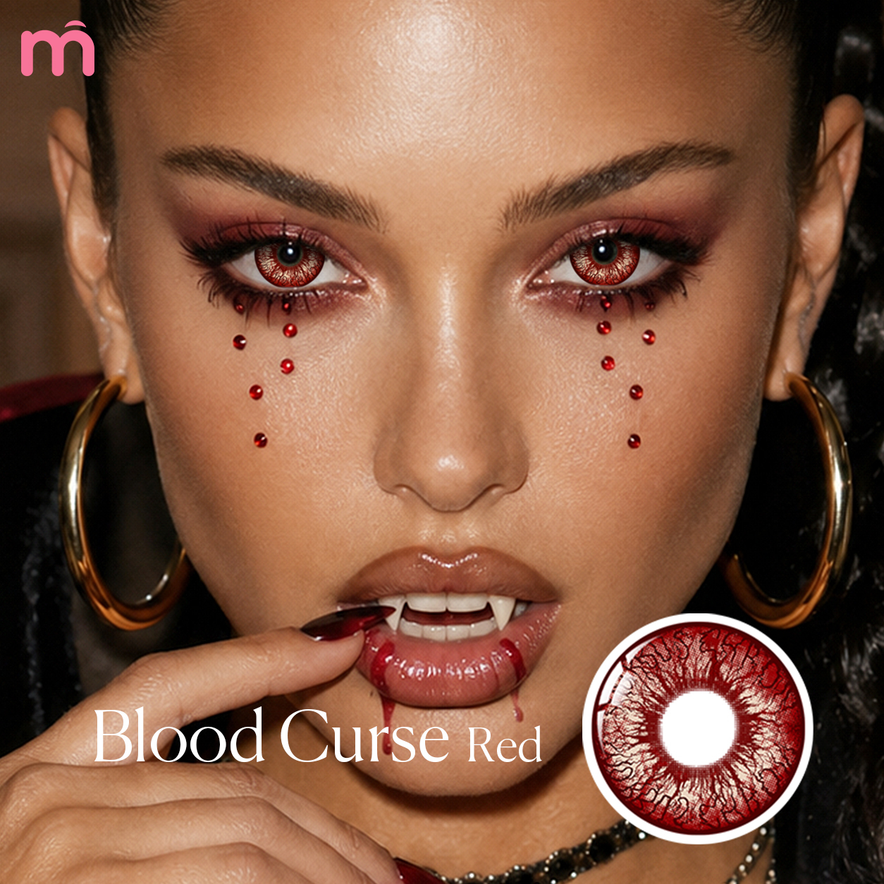 【New】Mislens Blood Curse Red