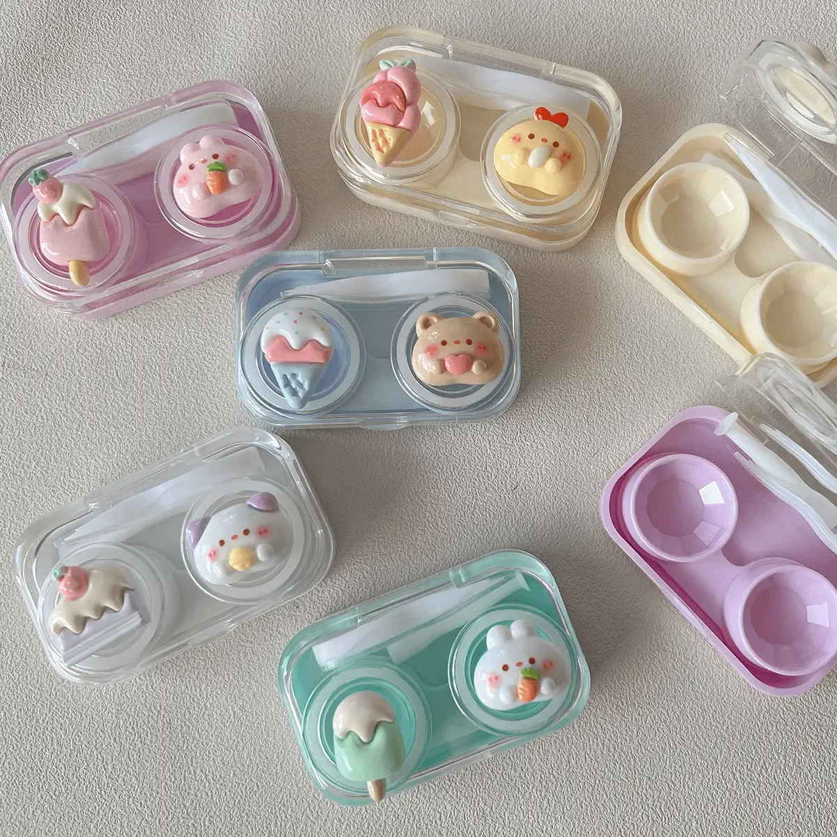 Mislens Cartoon Contact Lenses Cases