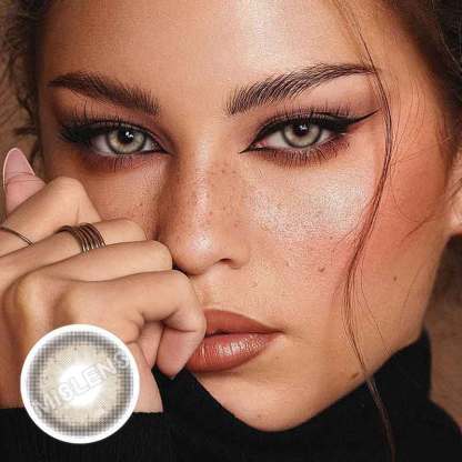 【Prescription】Mislens Mermaid Brown color contact Lenses for dark brown eyes