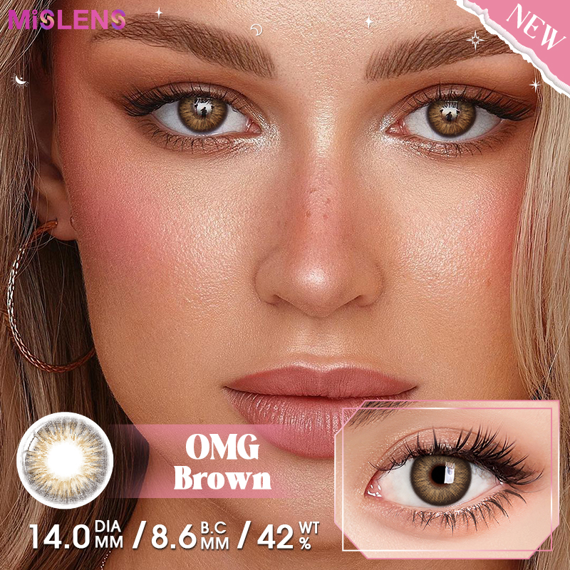 【Prescription】【New】Mislens Omg Brown