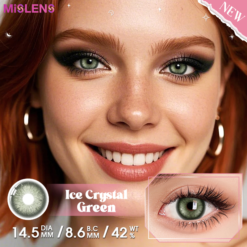 Mislens Ice Crystal Green
