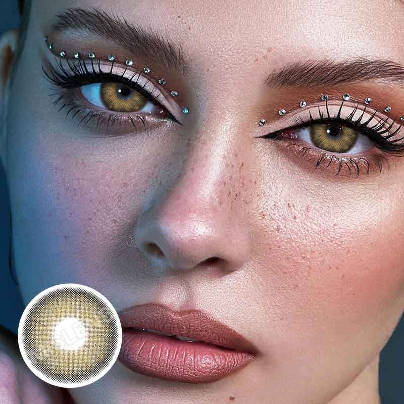 【U.S Warehouse】Mislens Patek Brown color contact Lenses for dark brown eyes