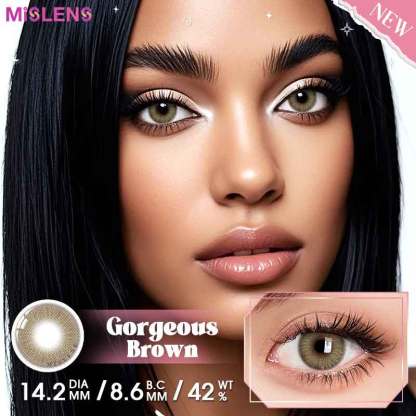 【New】Mislens Gorgeous Brown