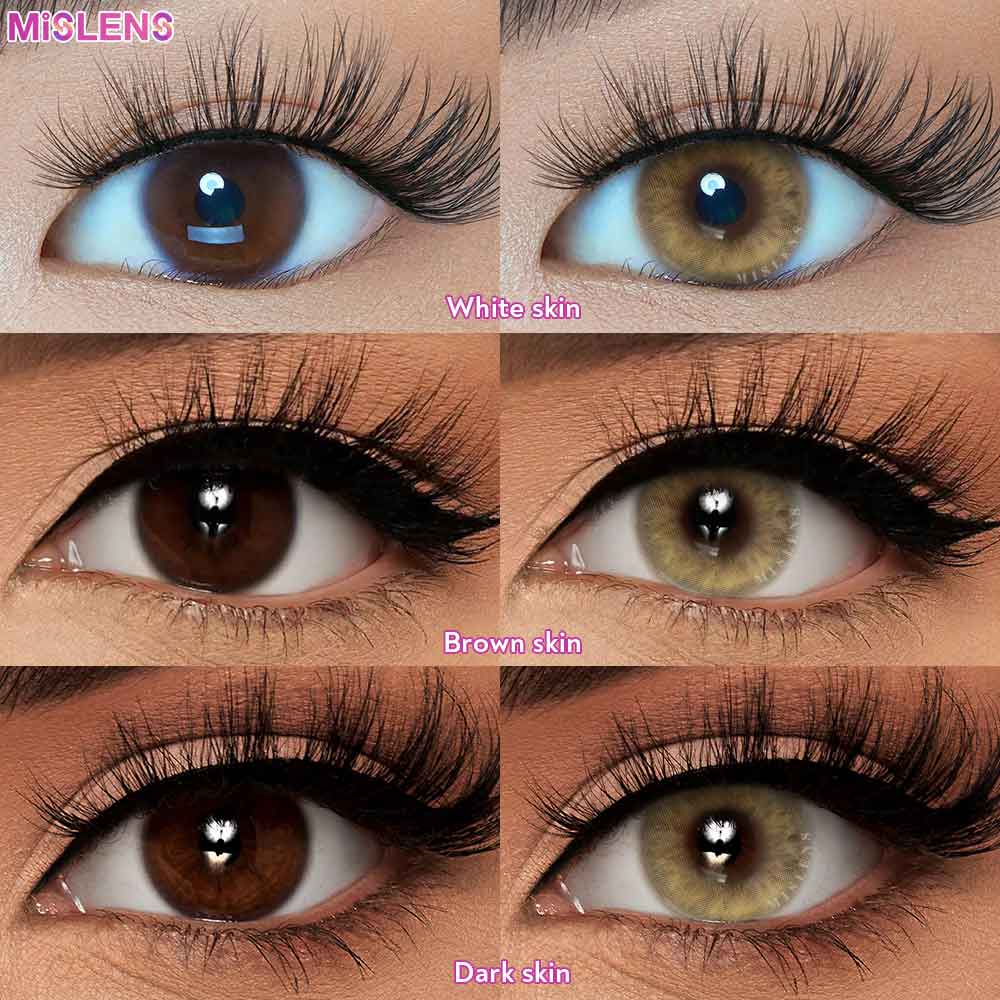 【New】Mislens Early Autumn Brown