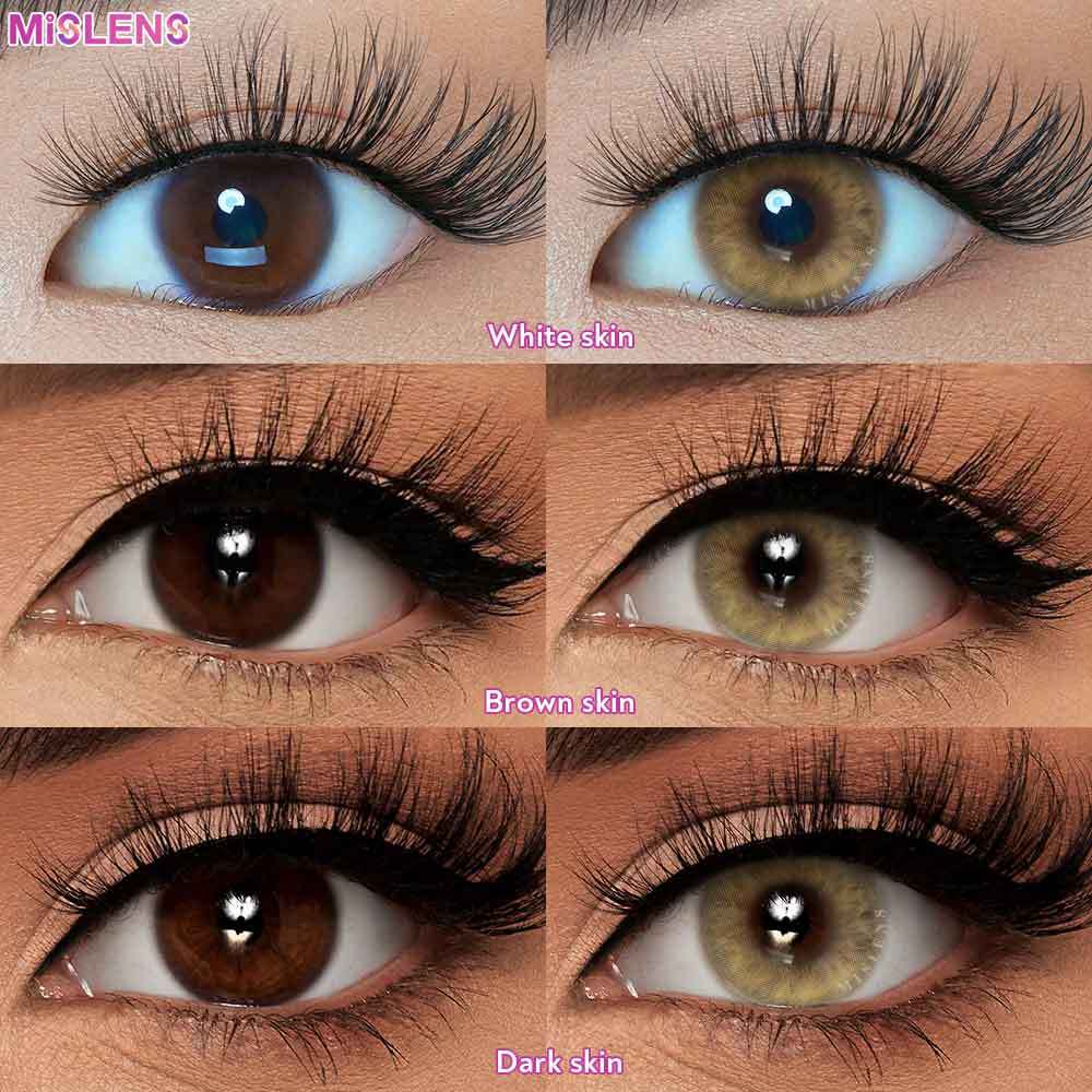 【New】Mislens Early Autumn Brown