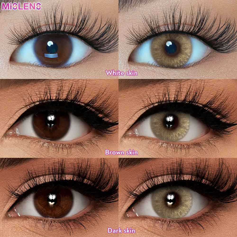 【New】Mislens Peachy Brown