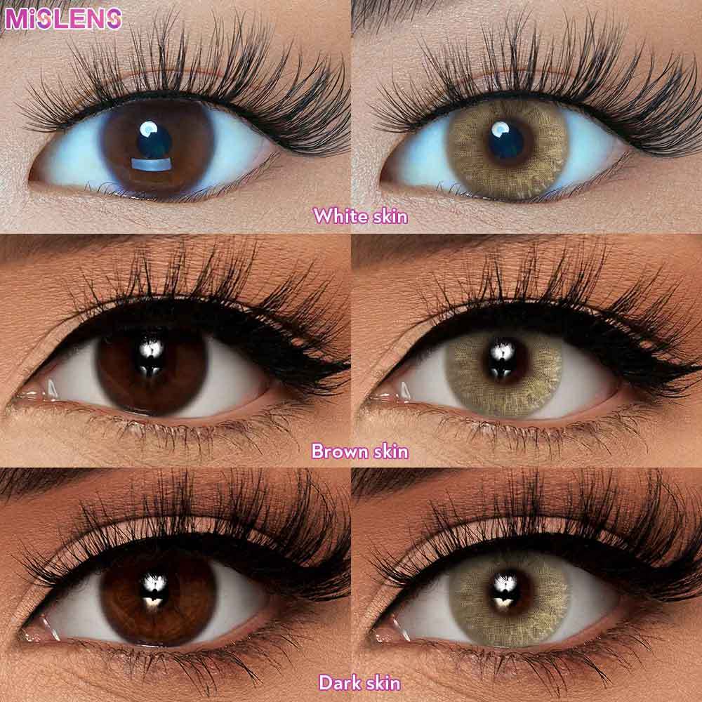 【New】Mislens Peachy Brown