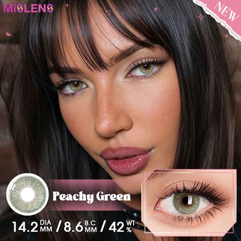 【New】Mislens Peachy Green