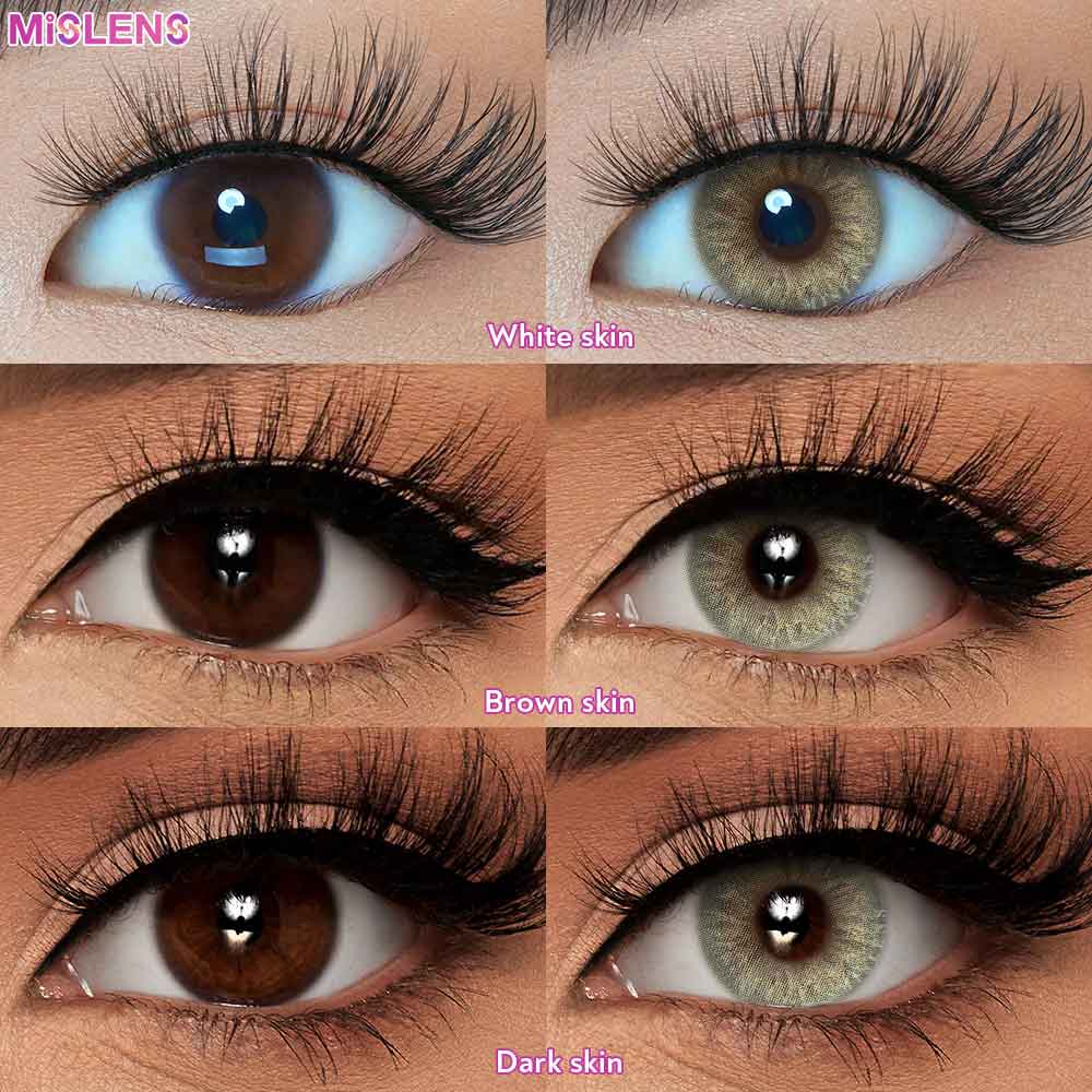 【New】Mislens Peachy Green