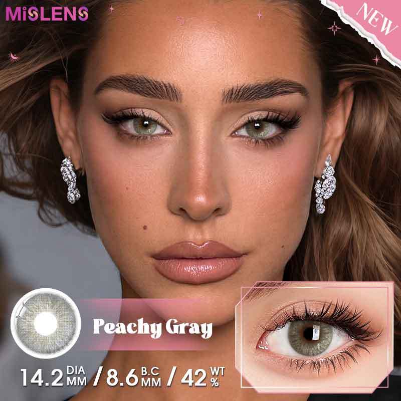 【New】Mislens Peachy Grey