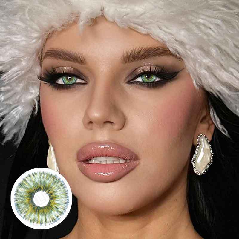 Mislens Rare Iris Green