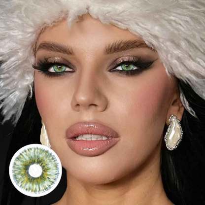 Mislens Rare Iris Green