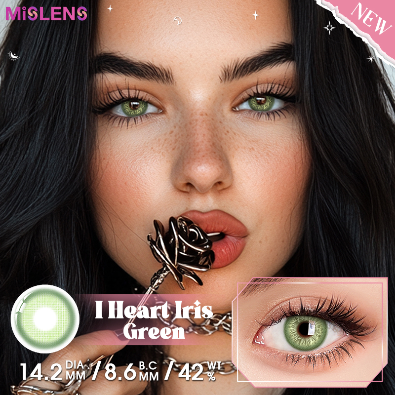Mislens I Heart Green