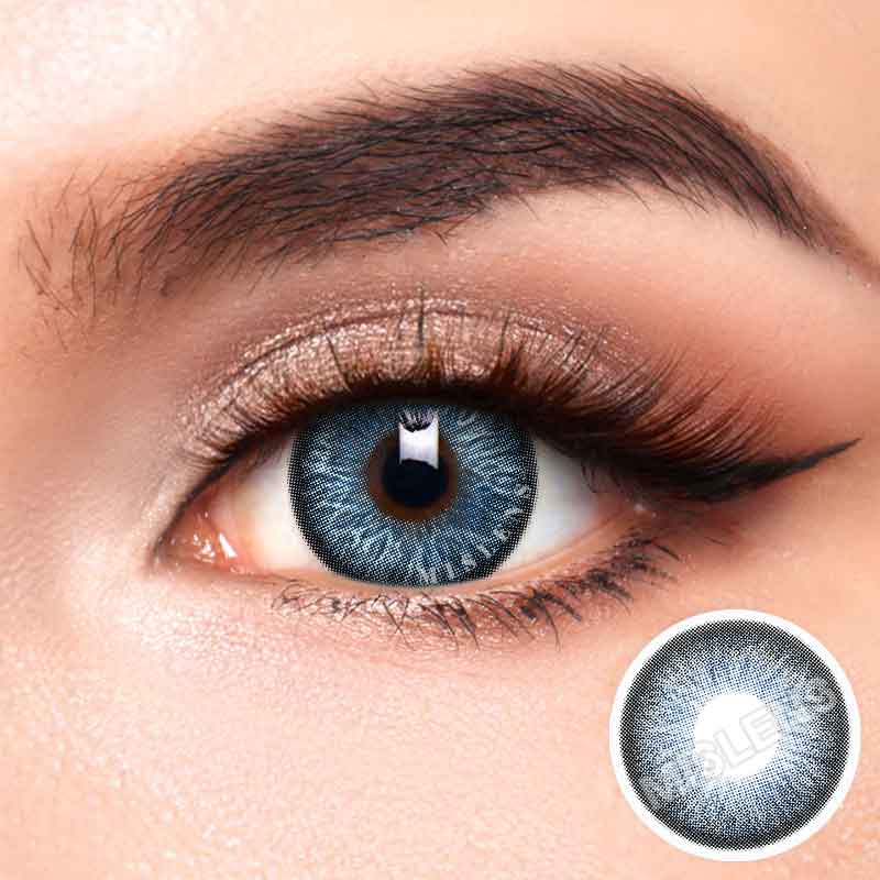 【New】Mislens Night Storm  color contact Lenses for dark brown eyes