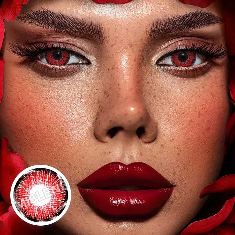 【U.S Warehouse】Mislens Vika Tricolor Red