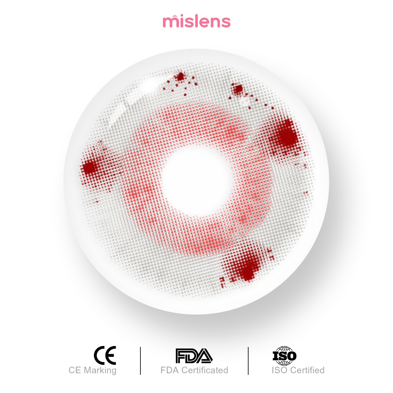 【New】Mislens Sad Clown Tears Cosplay