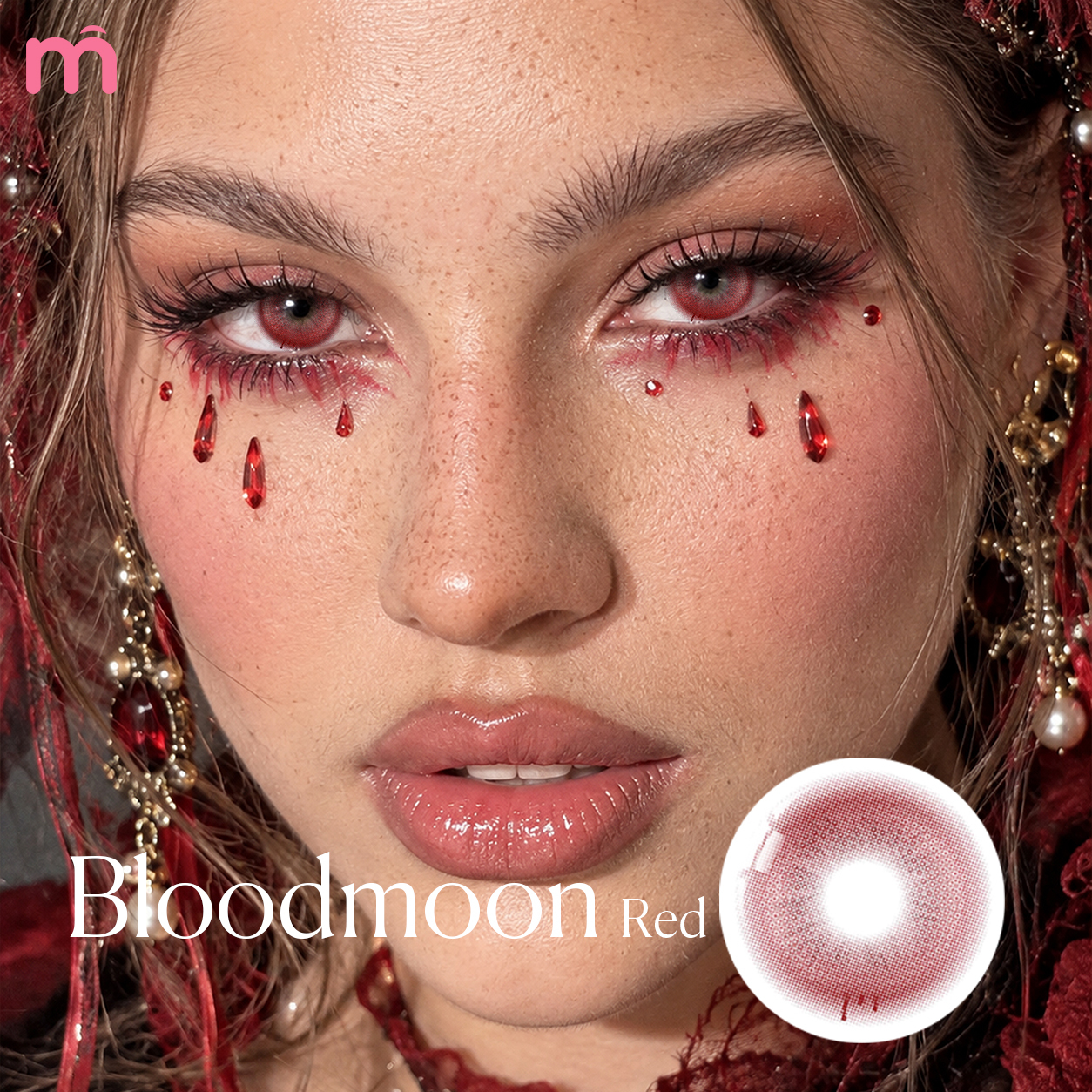 【New】Mislens Bloodmoon Red Cosplay