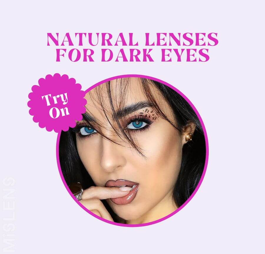 Mislens Natural Lenses With Prescription For Dark Eyes-mislens Eye lenses blog