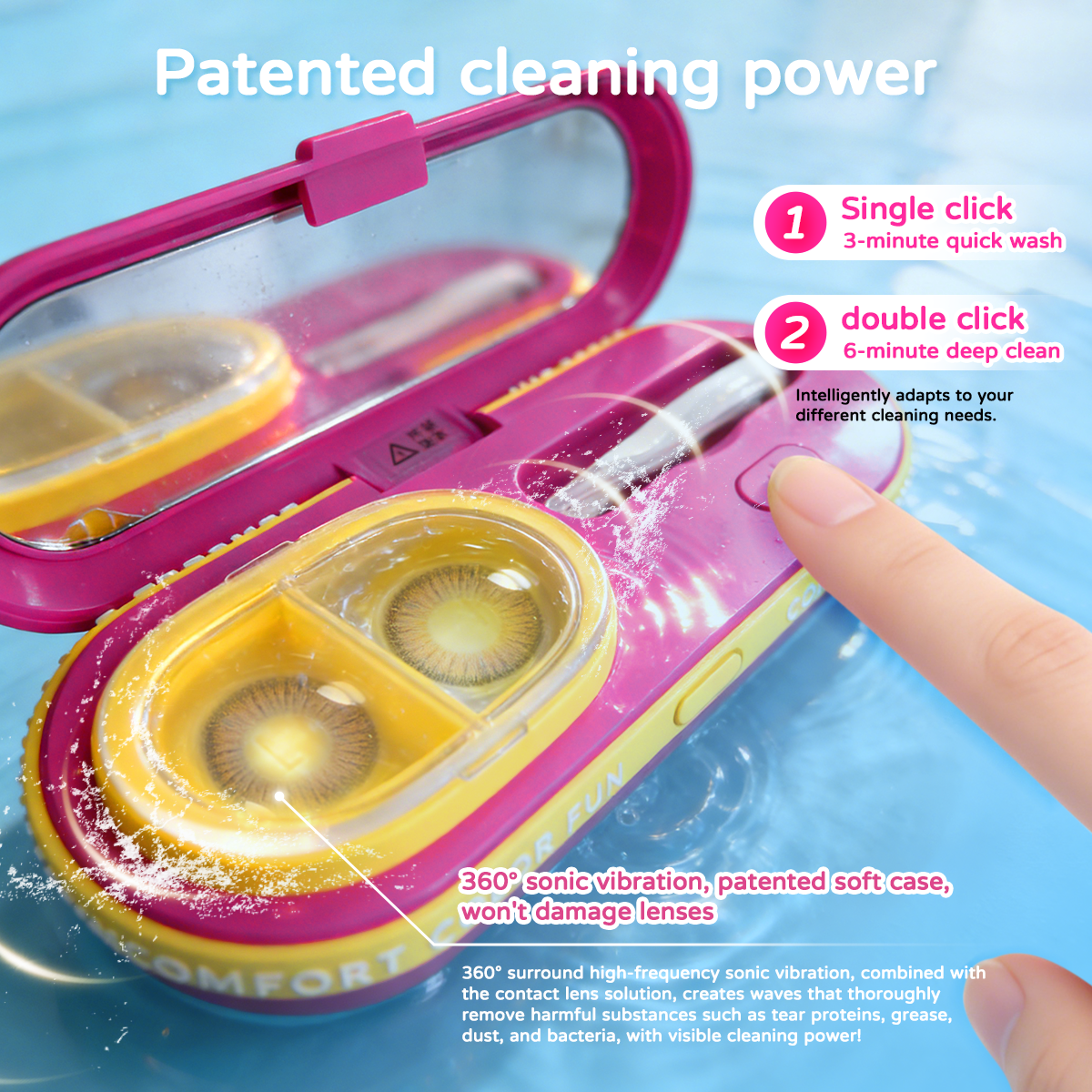 Mislens Time Capsule Contact Lens Cleaning Machine