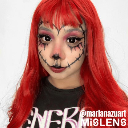 Mislens Circle Block Black Cosplay 