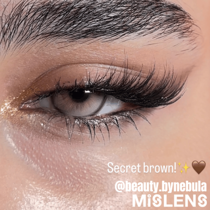 【New】Mislens Secret Brown