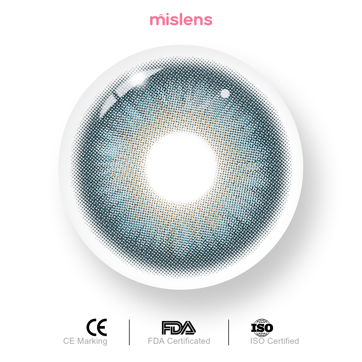 【New】Mislens Lore Blue 1-Month 
