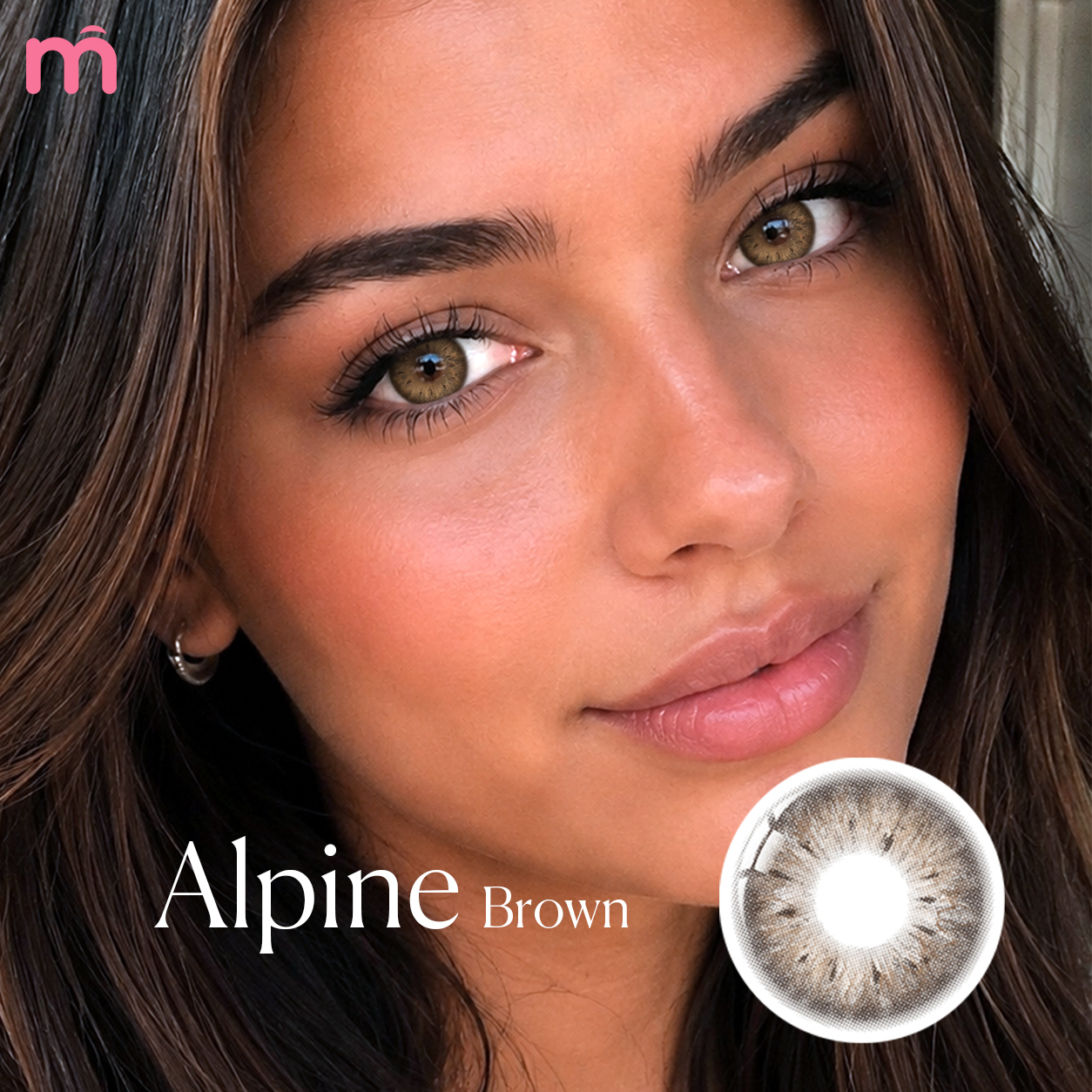 【New】Mislens Alpine Brown 1-Month 