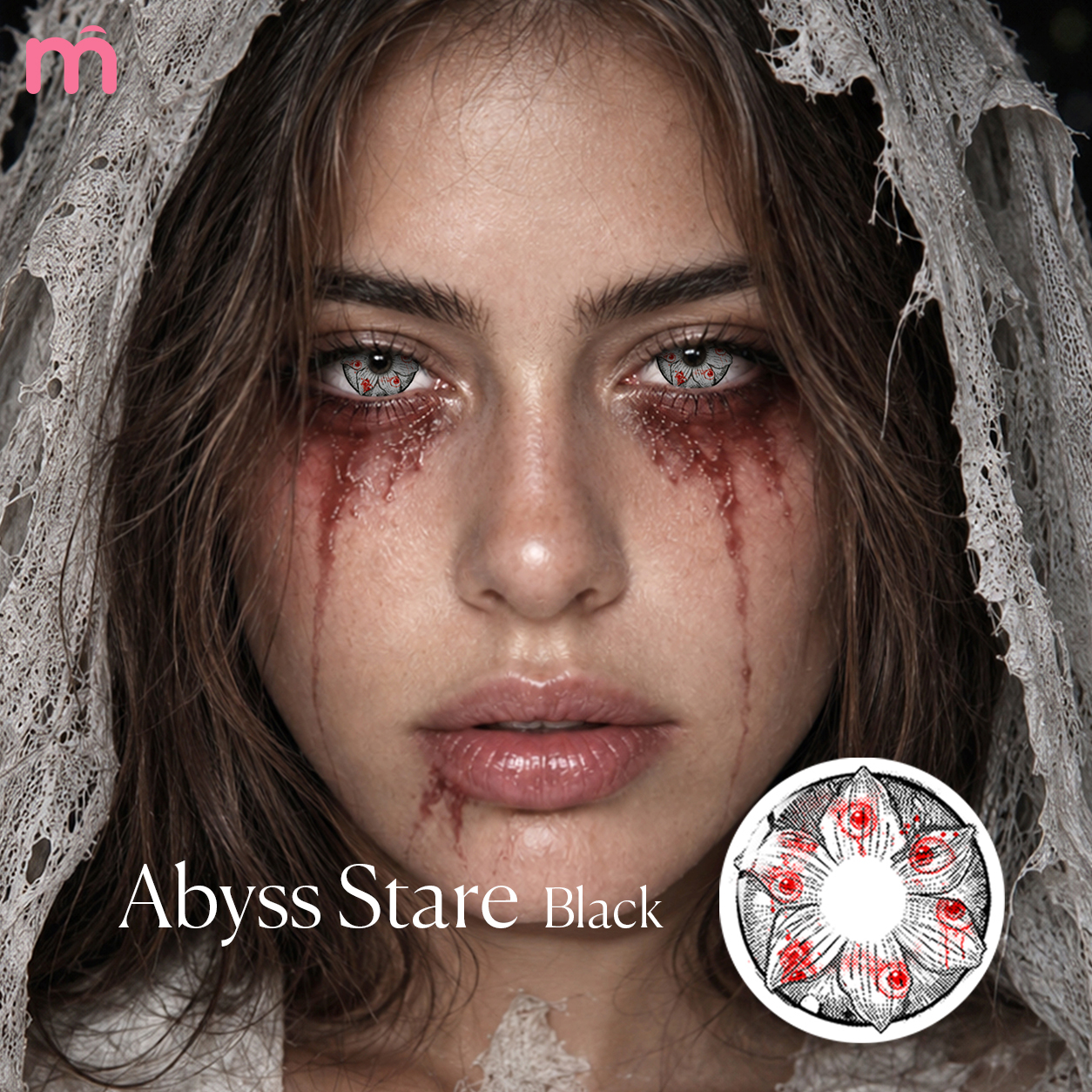 【New】Mislens Abyss Stare Black Cosplay
