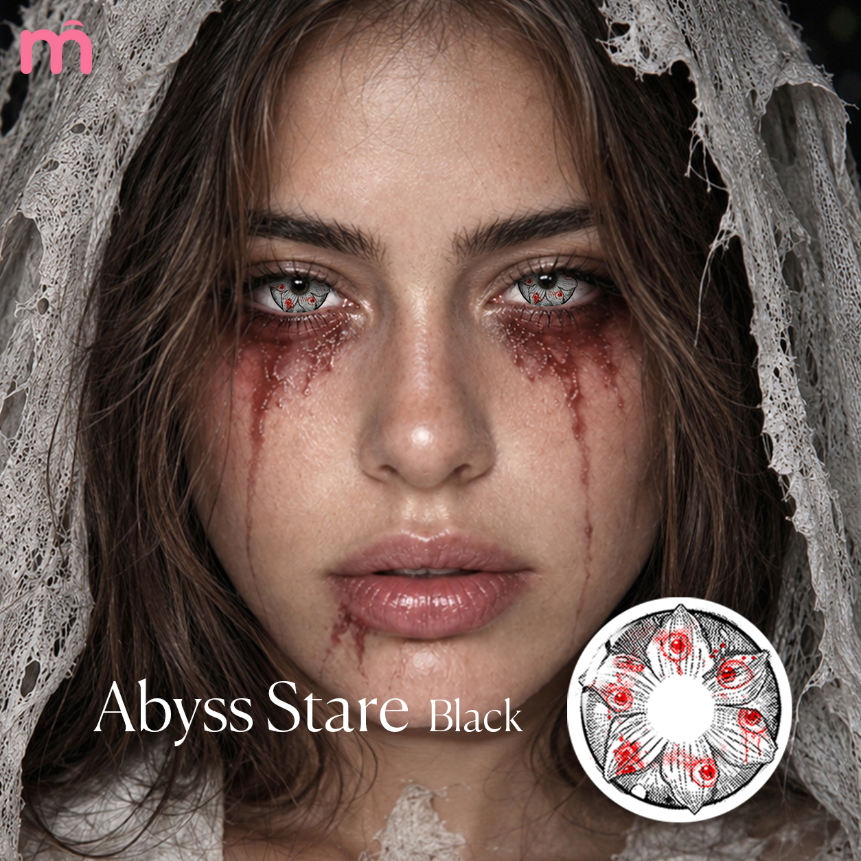 【New】Mislens Abyss Stare Black Cosplay