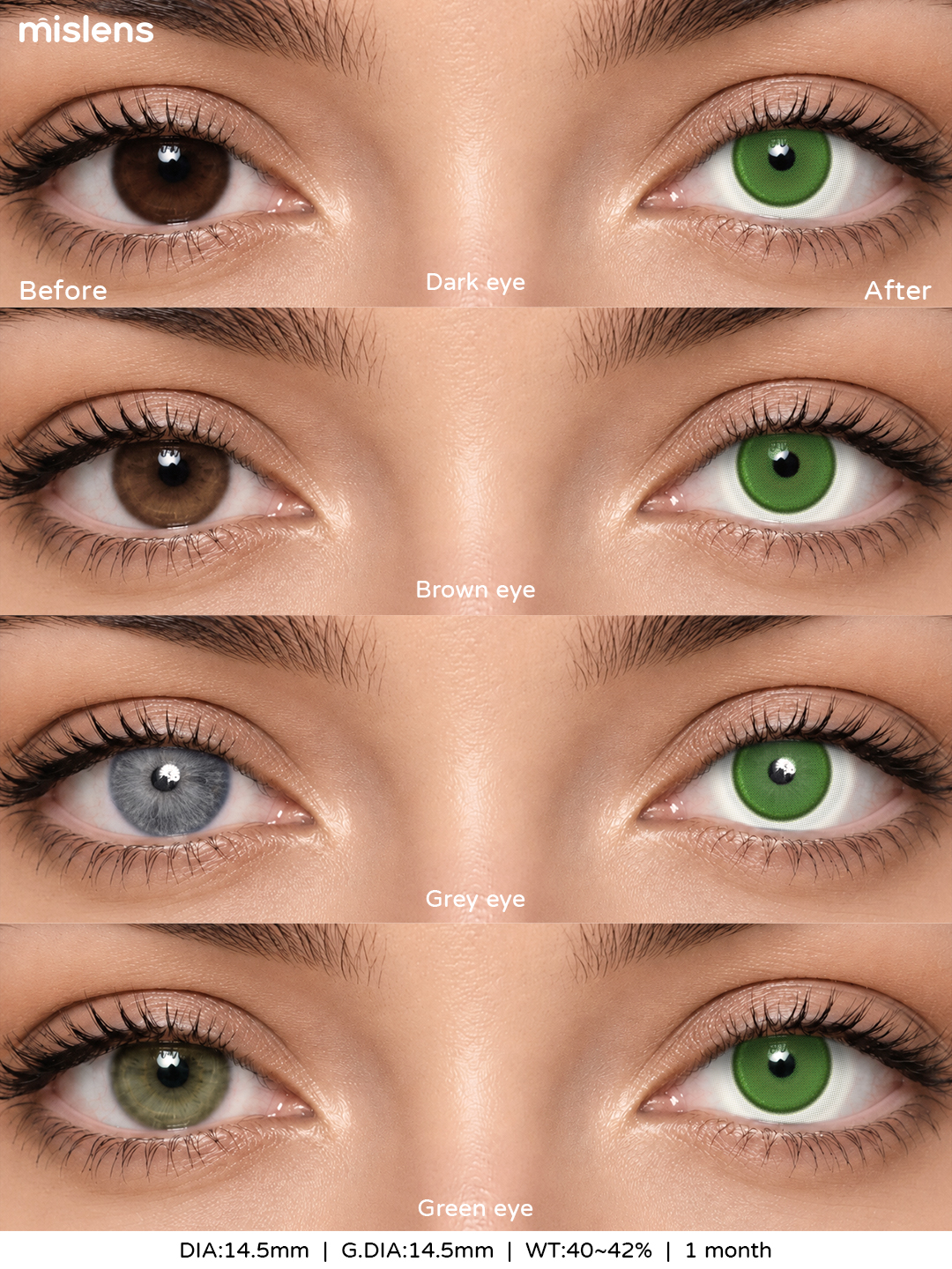 【New】Mislens Ghoul Green