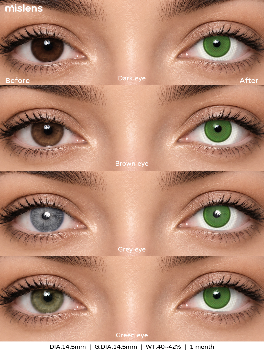 【New】Mislens Ghoul Green