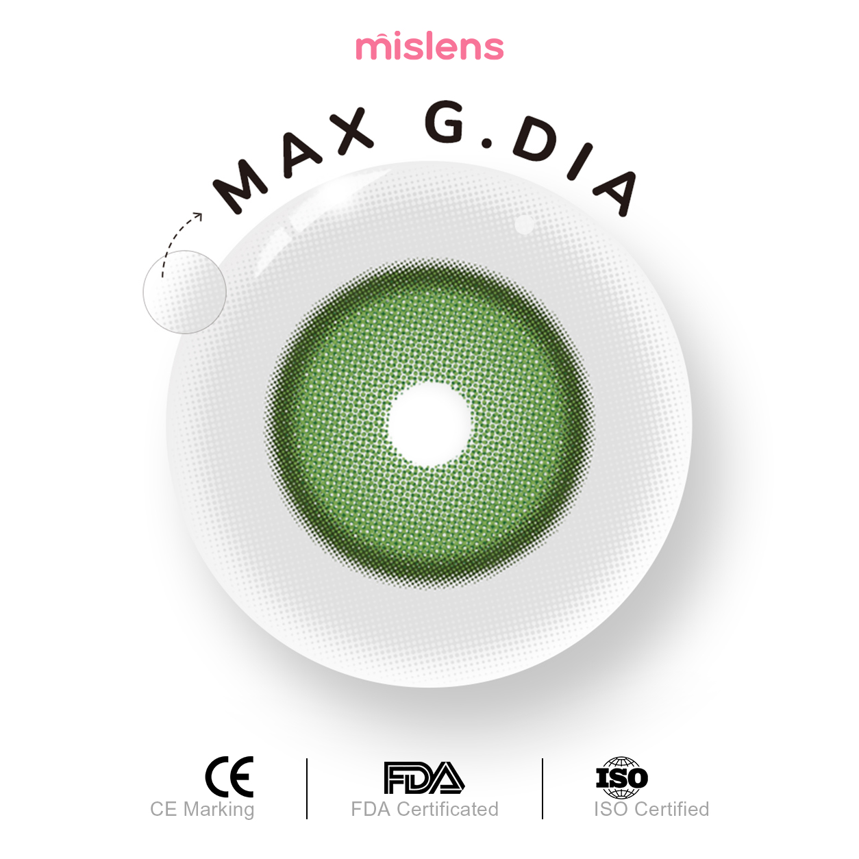 【New】Mislens Ghoul Green