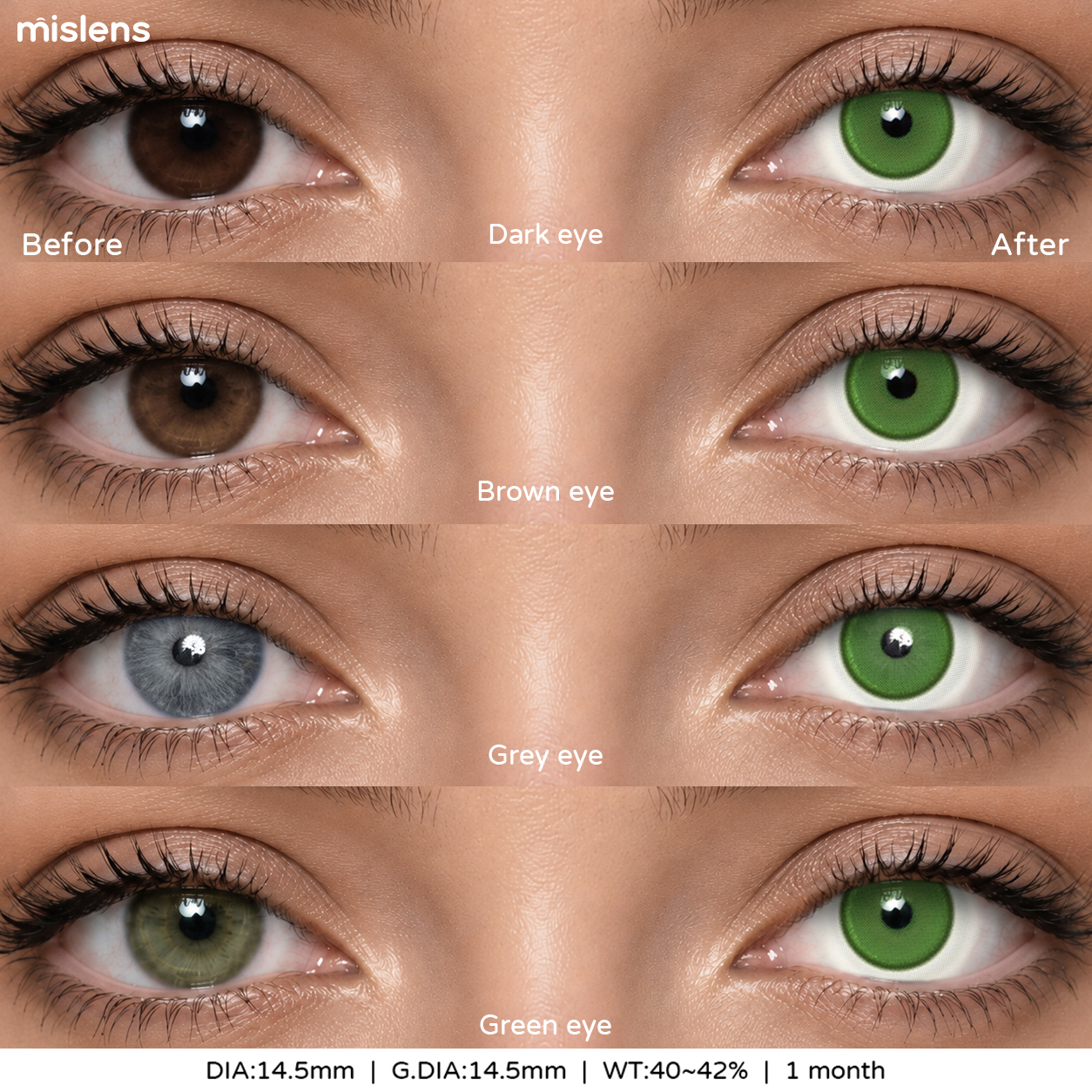 【New】Mislens Ghoul Green