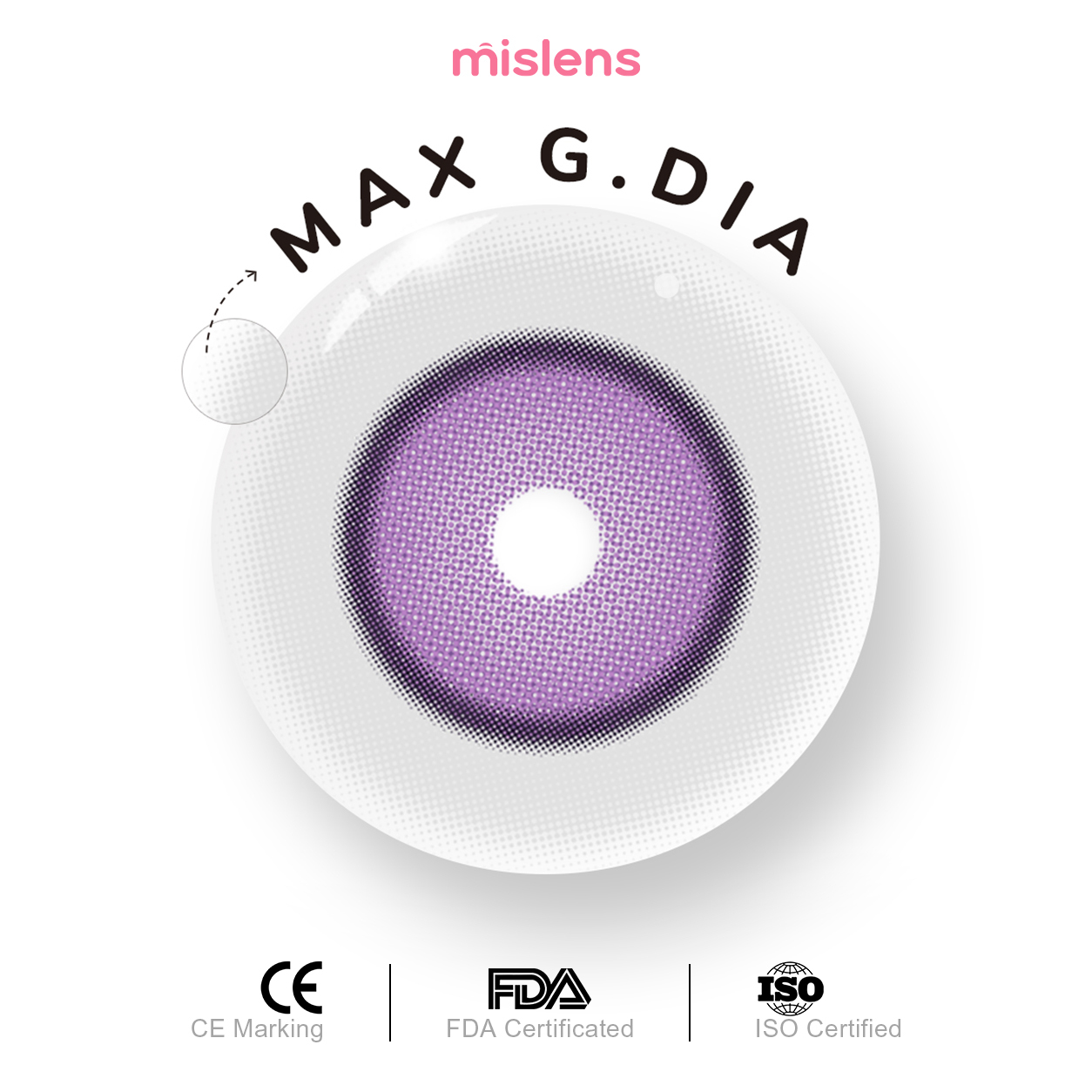 【New】Mislens Ghoul Purple
