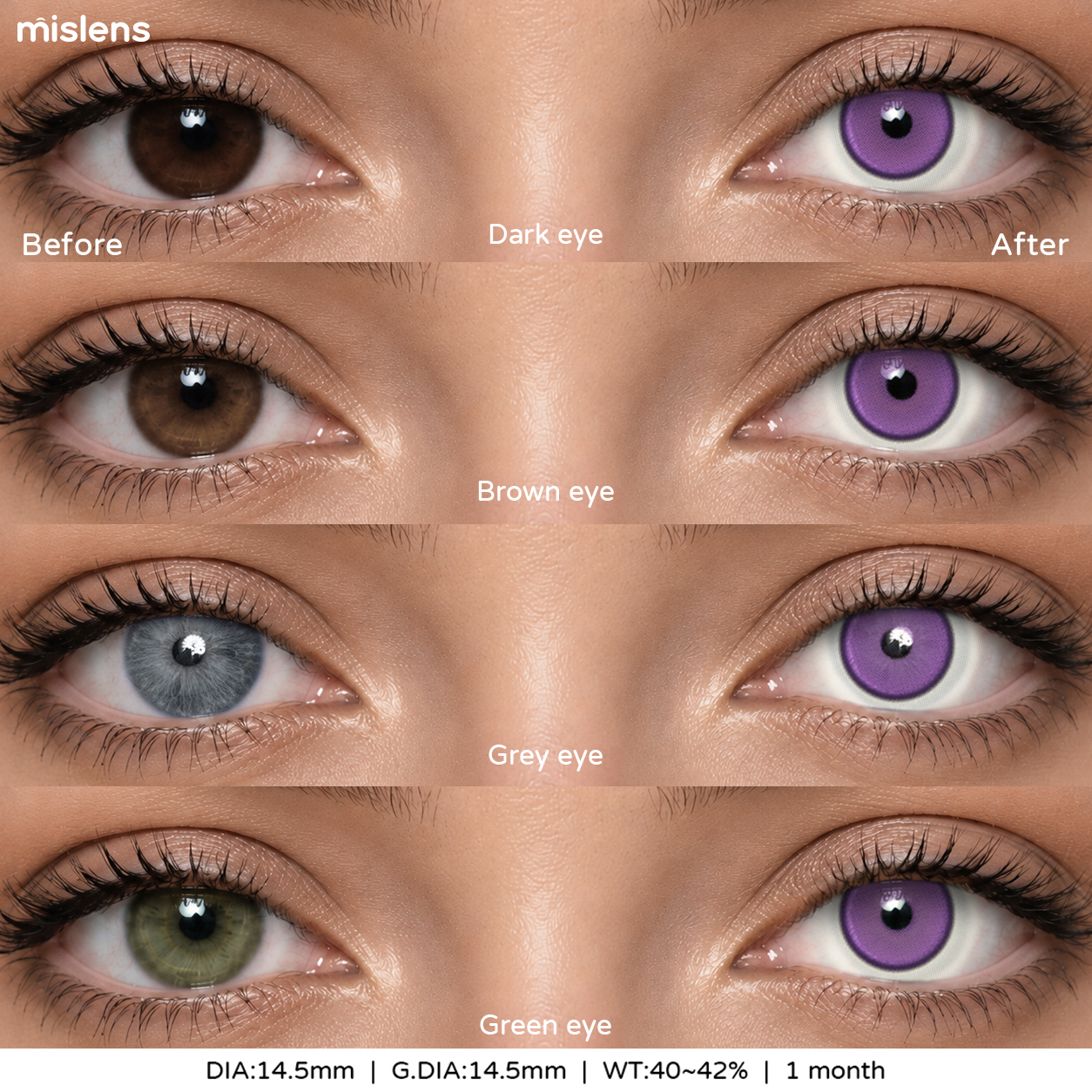 【New】Mislens Ghoul Purple