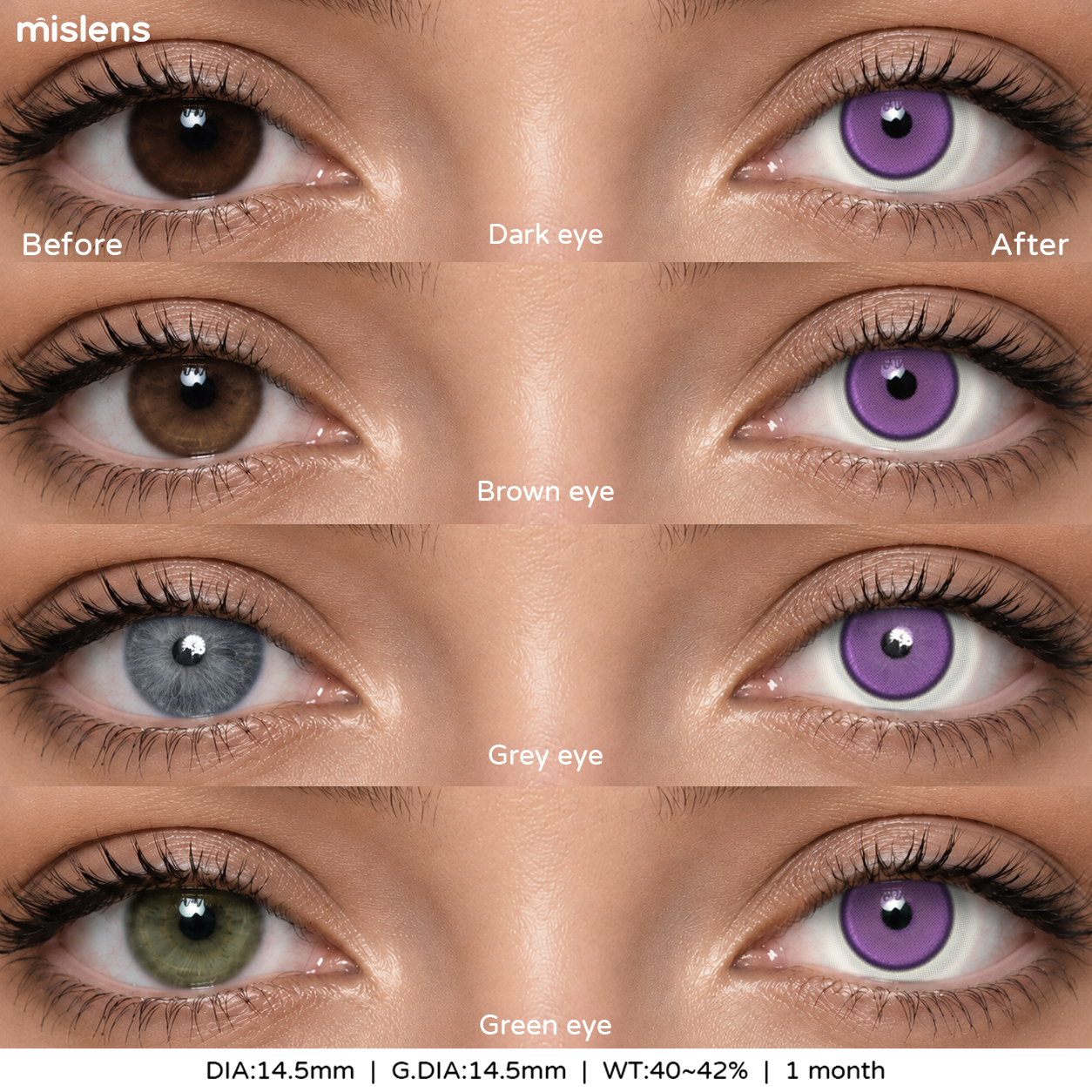 【New】Mislens Ghoul Purple