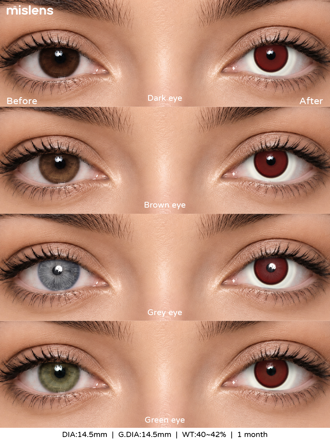 【New】Mislens Ghoul Red