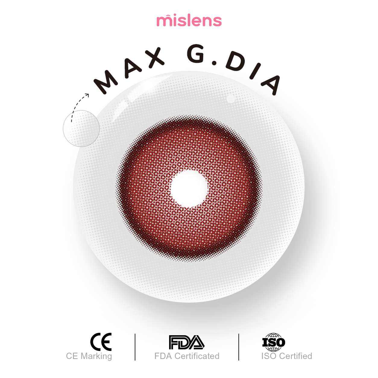 【New】Mislens Ghoul Red